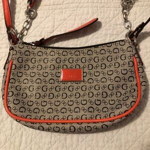 Guess monogram crossbody.